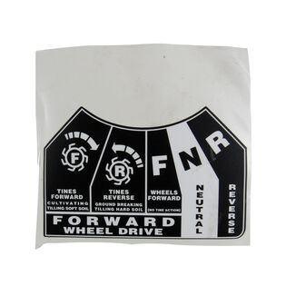 LABEL-450 TILLER SHIELD