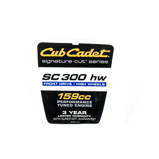LBL-SHROUD  SC 300 HW  CUB CAD