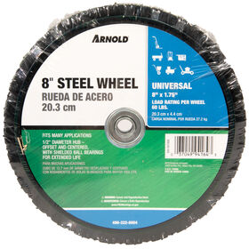 60 lbs. Load Rating. 1-3/8&quot; Hub Length. 1/2&quot; Ball Bearing. Offset Hub. Diamond Tread.