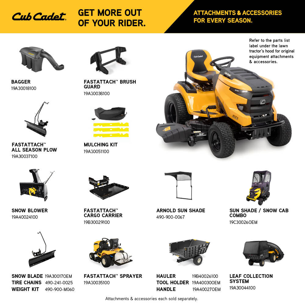 Cub cadet xt1 clearance 54