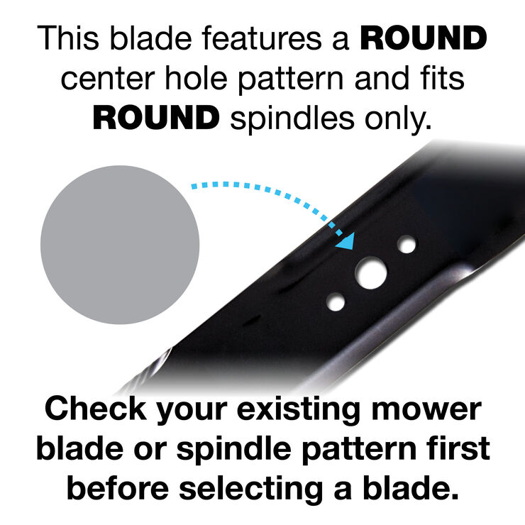 High-Lift Blade for 38-inch Cutting Decks