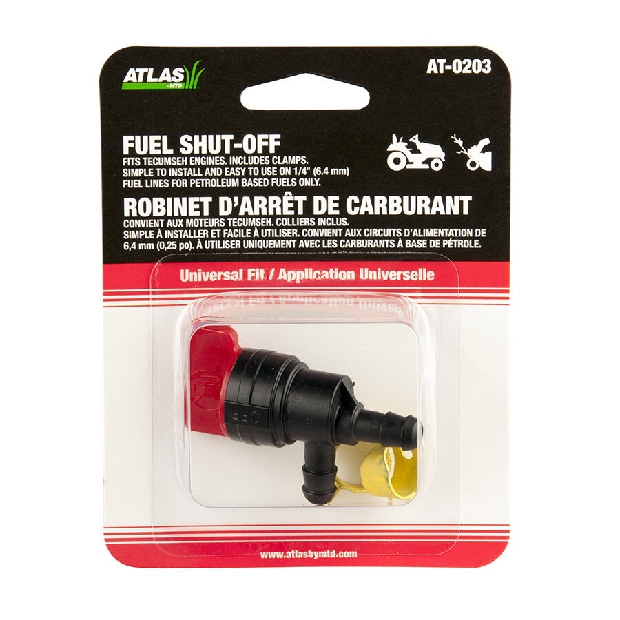 Lawn mower fuel shut off valve hot sale