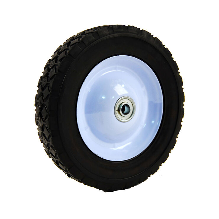 60 lbs. Load Rating. 1-3/8&quot; Hub Length. 1/2&quot; Ball Bearing. Offset Hub. Diamond Tread.