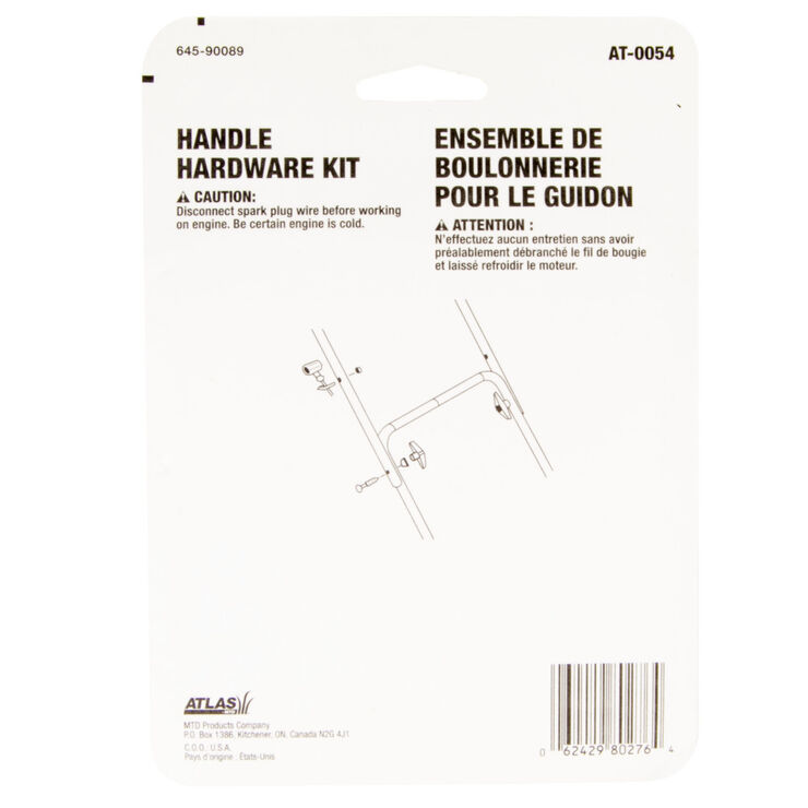 Handle hardware mounting kit