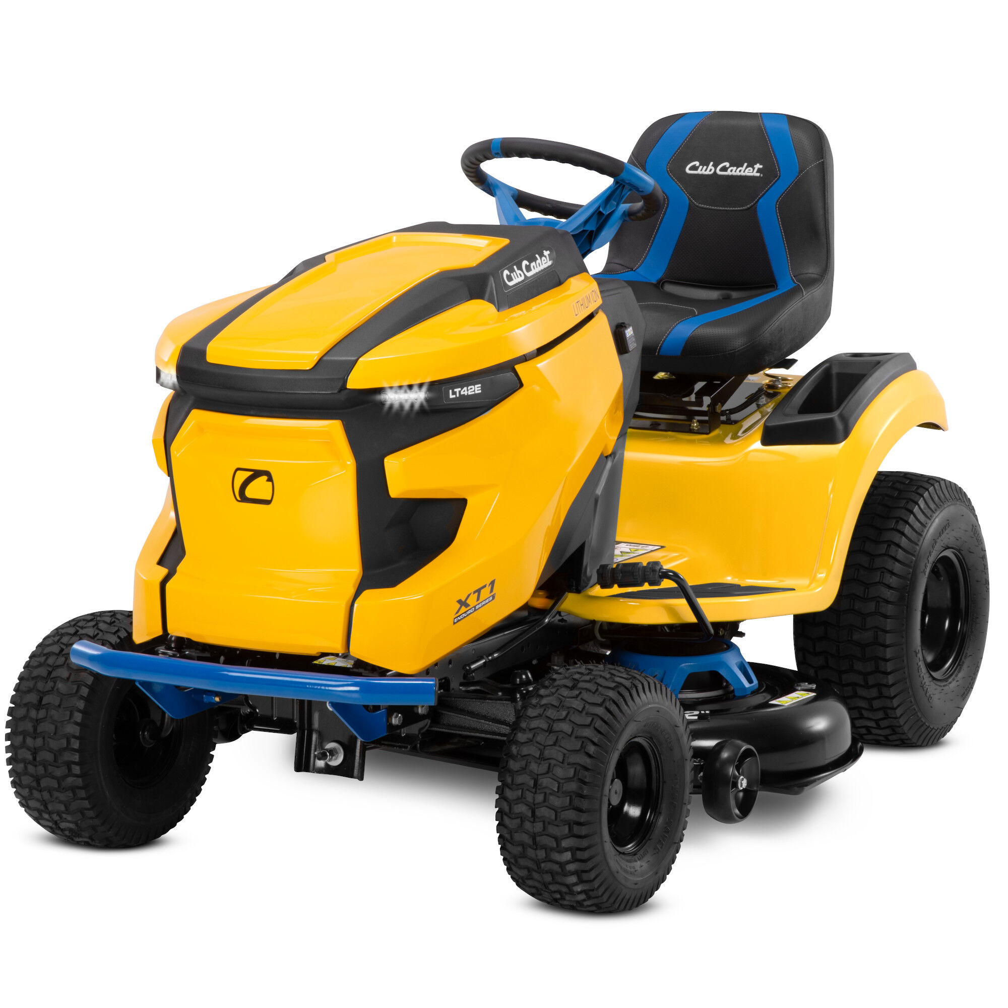 Cub cadet lt42e electric lawn tractor deals