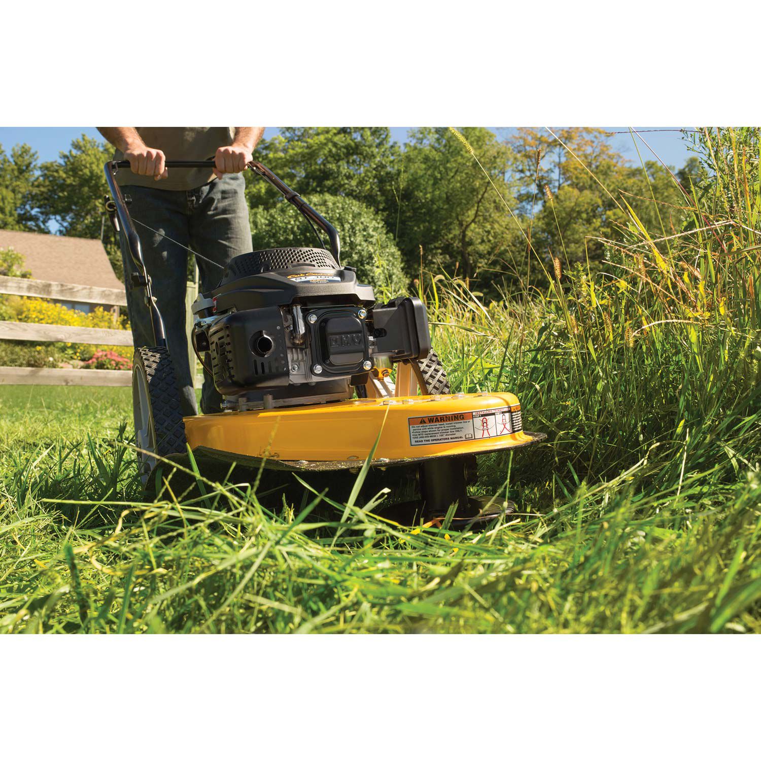 Cub cadet push string trimmer shop