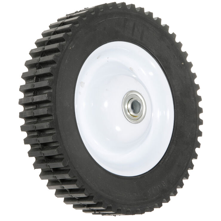 Universal Wheel - 8 x 1.75&quot; - steel with ball bearing hub - offset