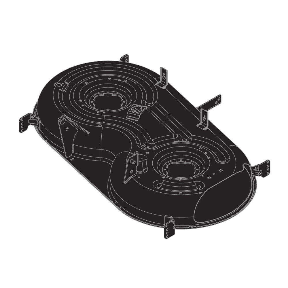 42 Deck Shell Powder Black 983 05076A 0637 Cub Cadet Canada