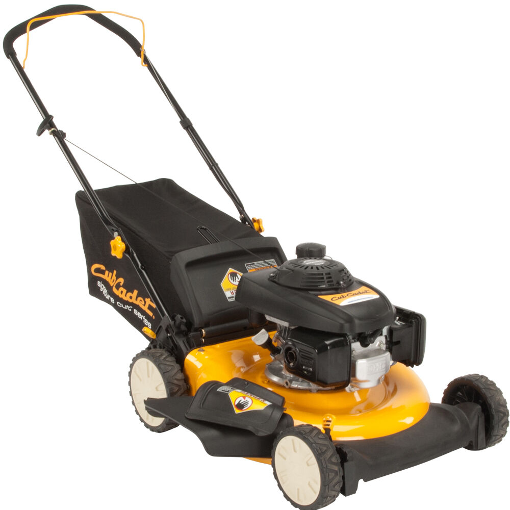 Push button start push mower deals