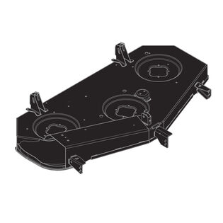 54" Fab Deck Shell (Powder Black)