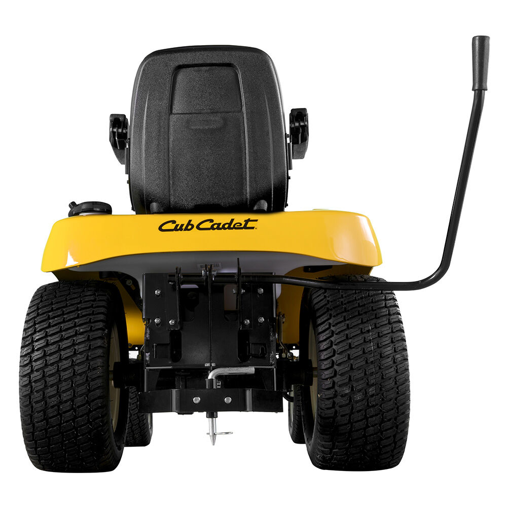 Sleeve hitch for top zero turn mower