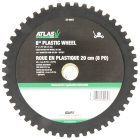 Universal Wheel - 8 x 1.75&quot; - nylon hub - offset