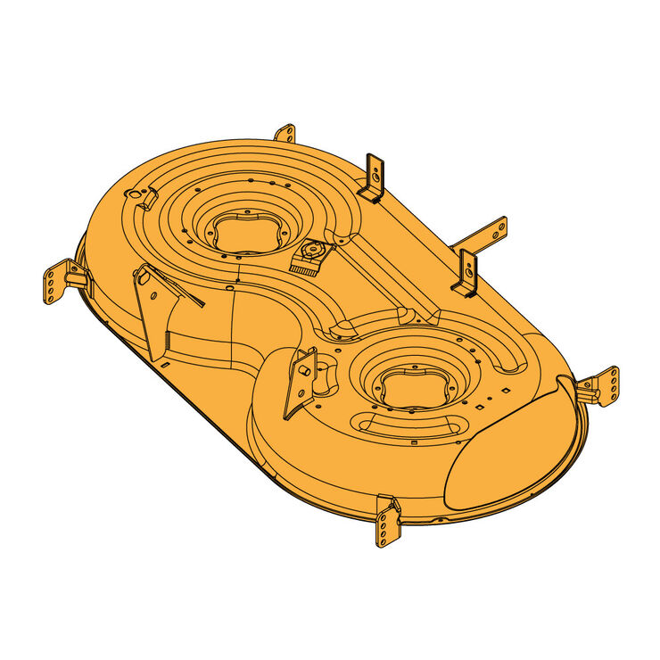 42" Deck Shell (Sears Yellow)