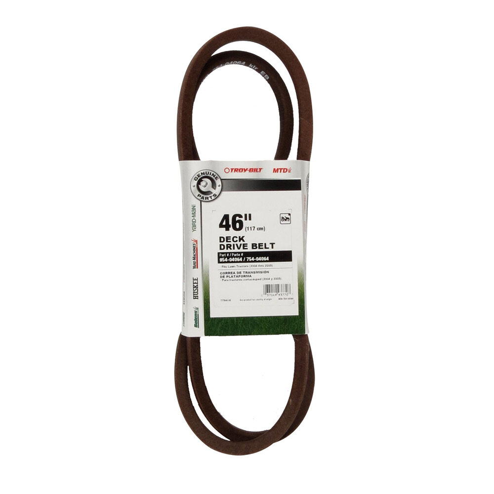 Mtd 46 inch deck drive belt new arrivals