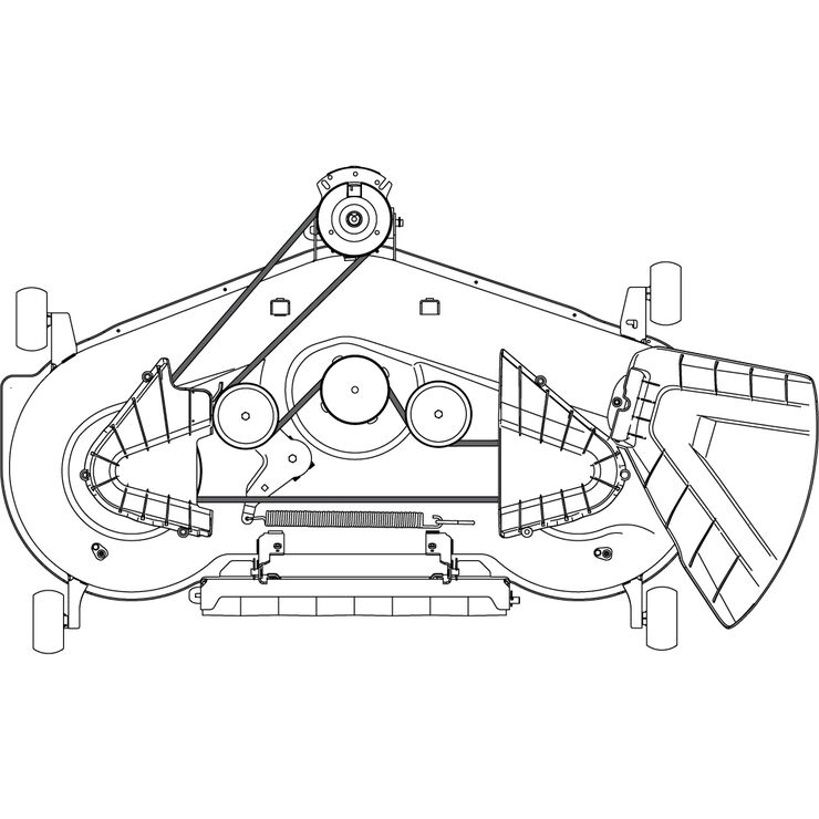 Riding Mower 54-Inch Deck Belt