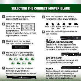 3-in-1 Blade for 42-inch Cutting Decks