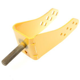 Caster Bracket (LH) Craftsman Yellow