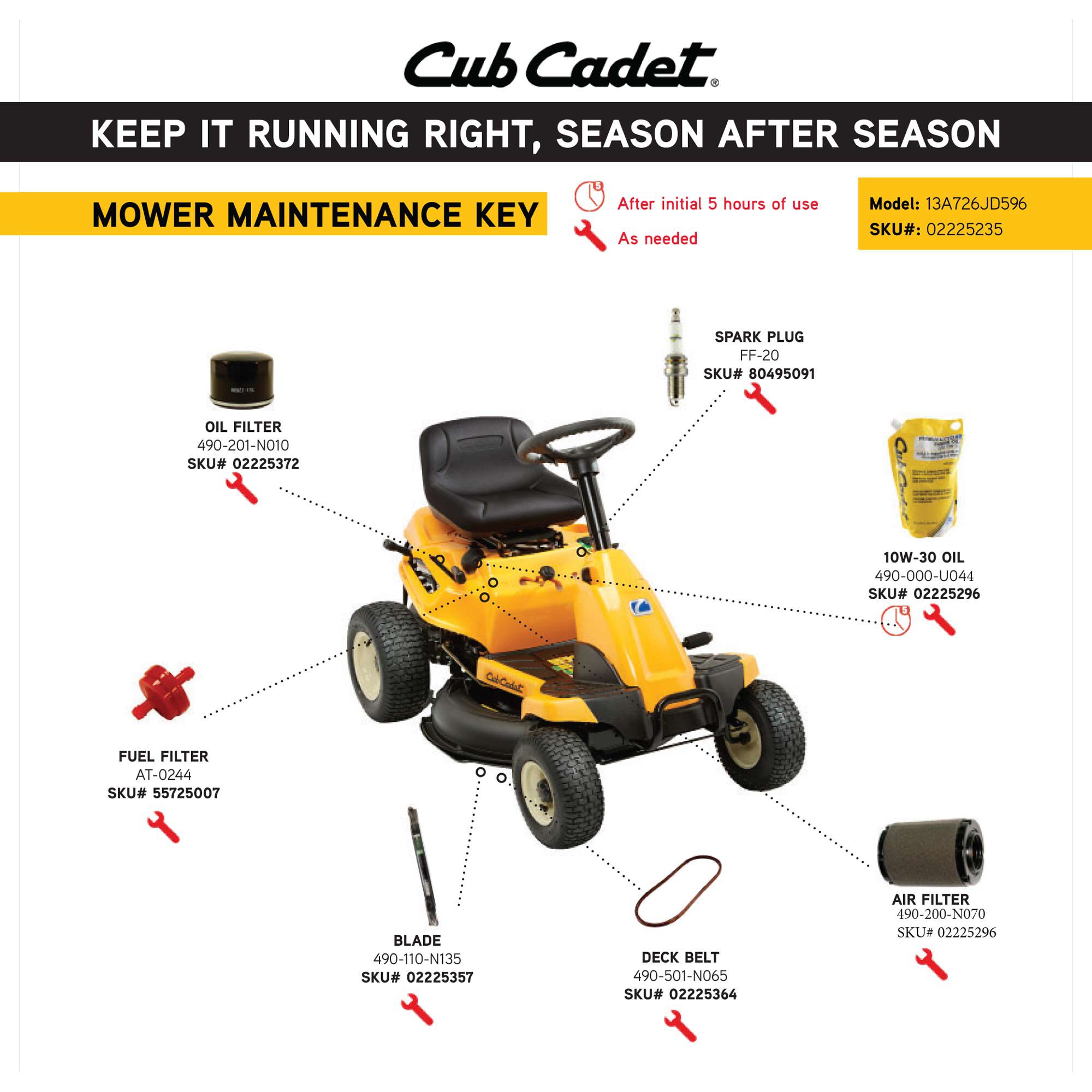 CC30 13AC26JD596 Cub Cadet Canada