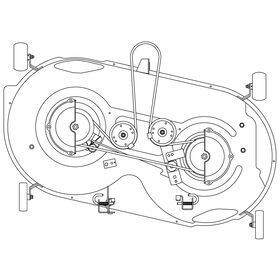 Riding Mower 46-inch Deck Belt