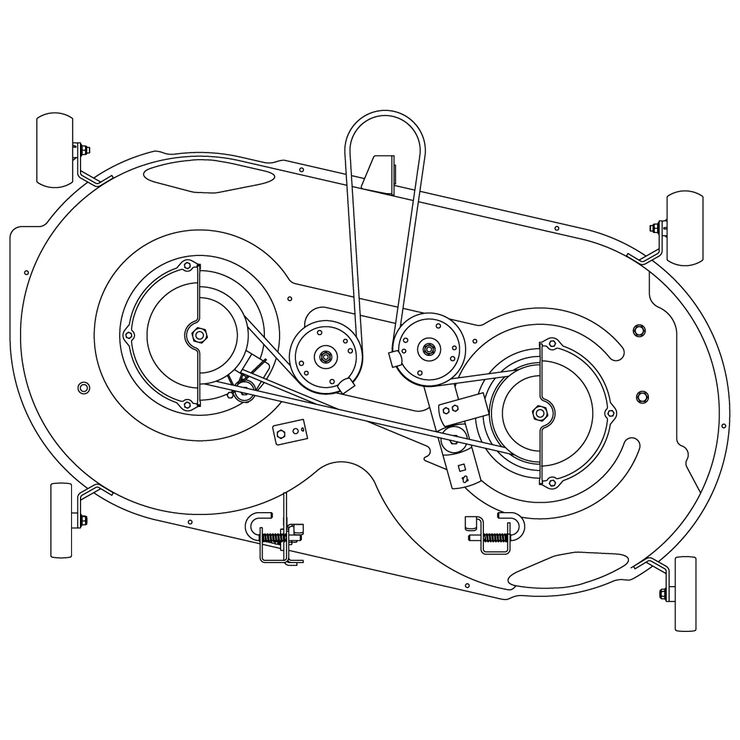 Riding Mower 46-inch Deck Drive Belt