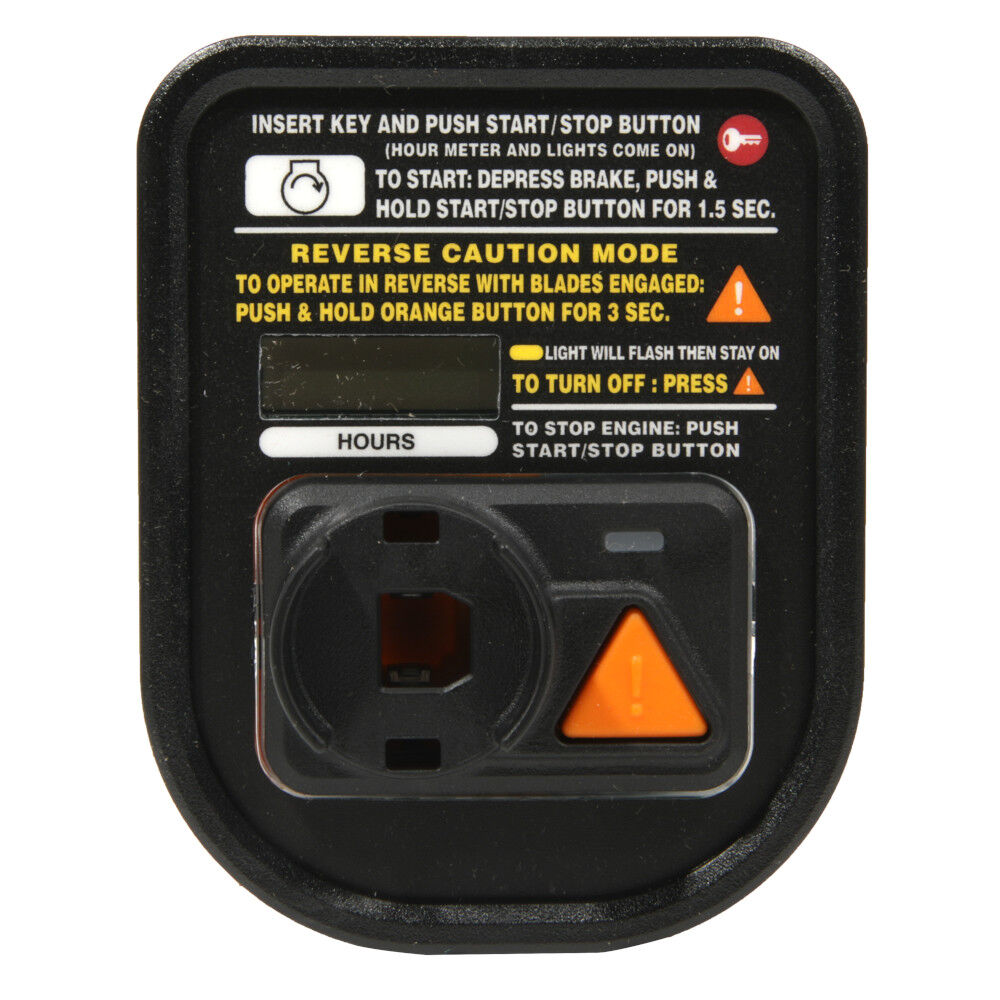 Cub cadet push button ignition switch outlet