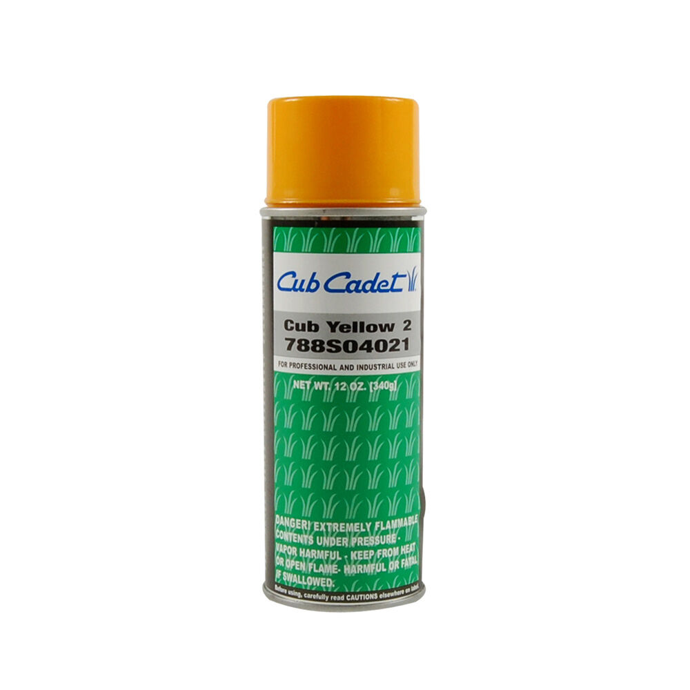 【値下】THE TUESDAY 2nd CD (Yellow) Paint (Cub Cadet Yellow 2) - 12 OZ - 788S04021 | Cub Cadet