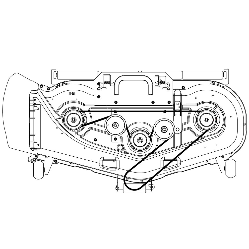 Cub cadet 50 inch shop deck belt replacement