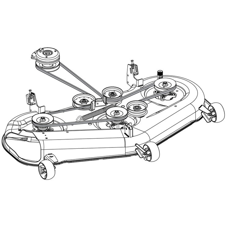 Riding Mower 54-inch Deck Belt