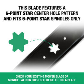 Low-Lift Blade Set for 42-inch Cutting Decks