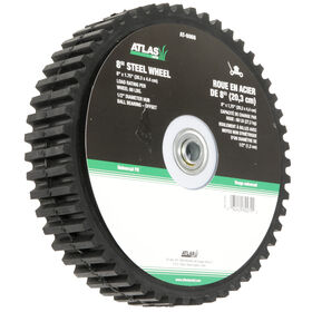 Universal Wheel - 8 x 1.75&quot; - steel with ball bearing hub - offset