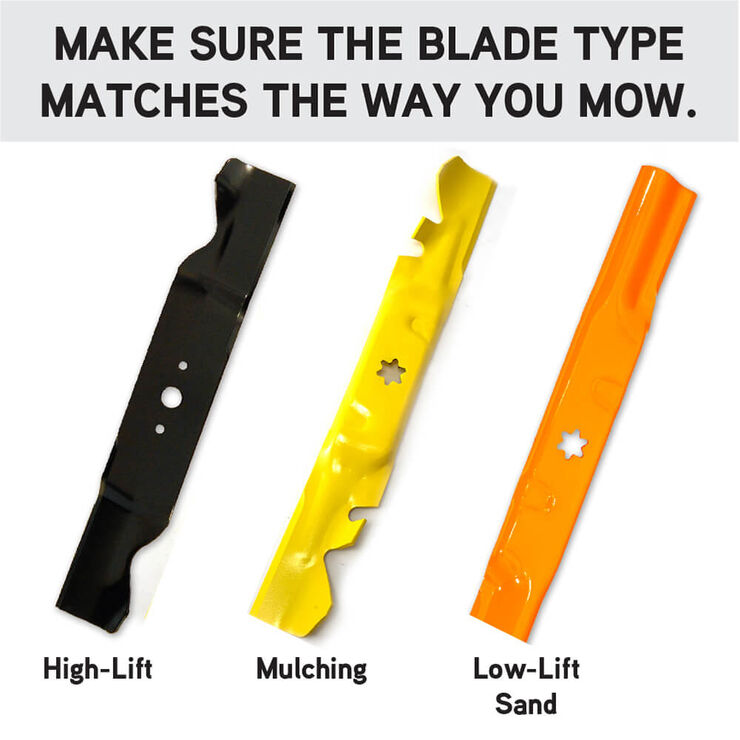 High-Lift Blade for 50-inch Cutting Decks