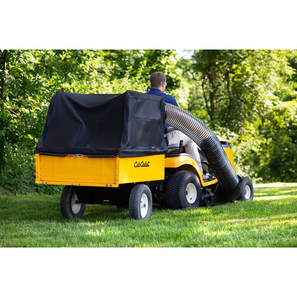 Leaf vacuum attachment for zero turn mower sale