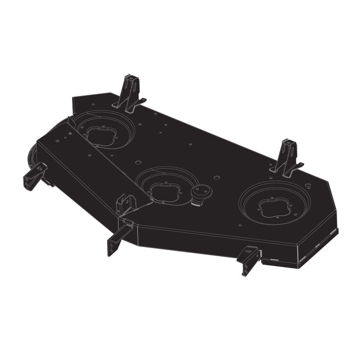 SHELL-50&quot;FAB DECK  ZT1  RZ19 N