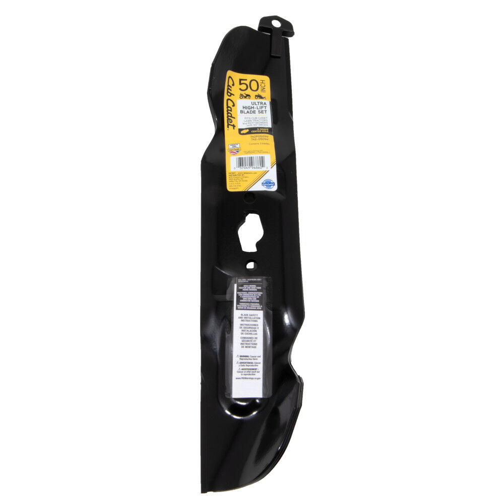 Cub cadet mower blades 50 inch online
