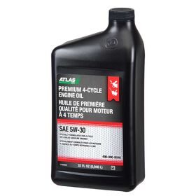 Premium 4 Cycle Snow Blower Engine Oil - SAE 5W-30