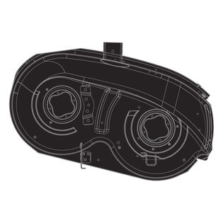 38" Deck Shell (Powder Black)