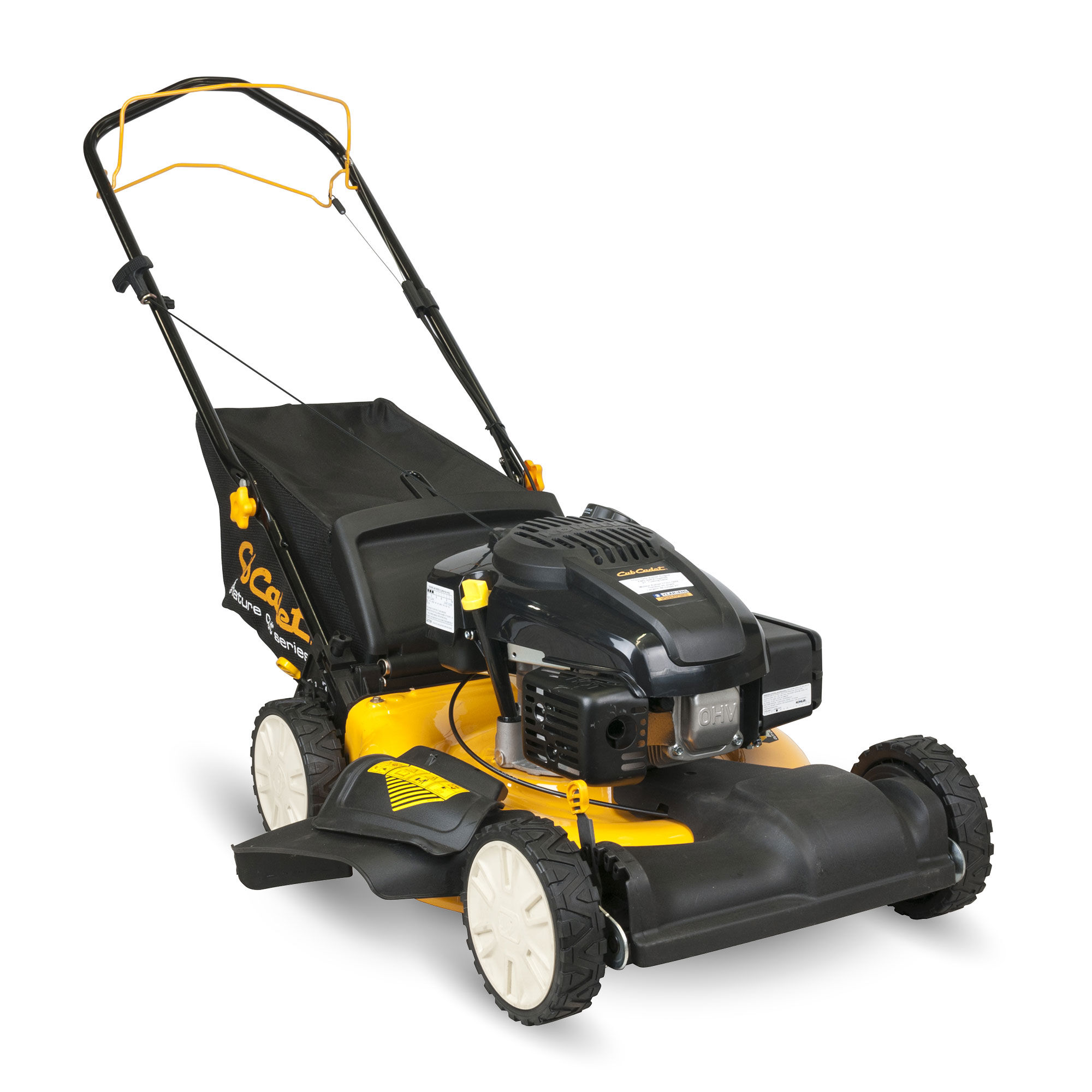 Ohv engine top lawn mower