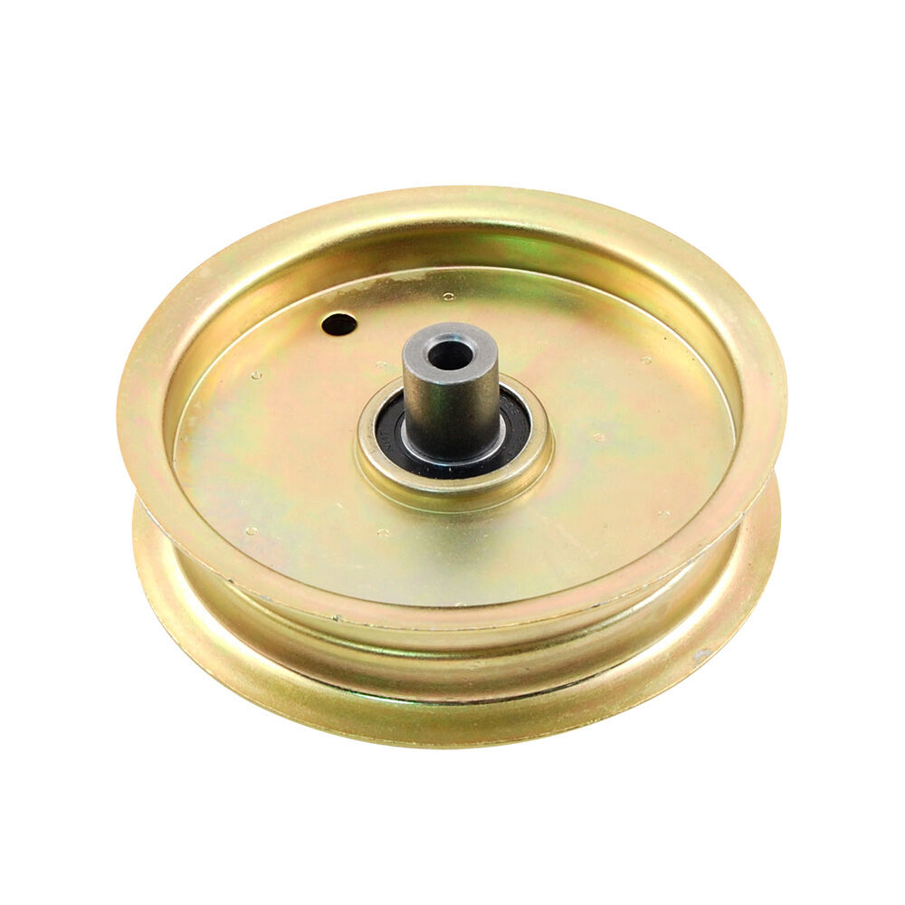 5 in. Flat Diameter x 1 2 in. Bore Steel Flat Idler Pulley