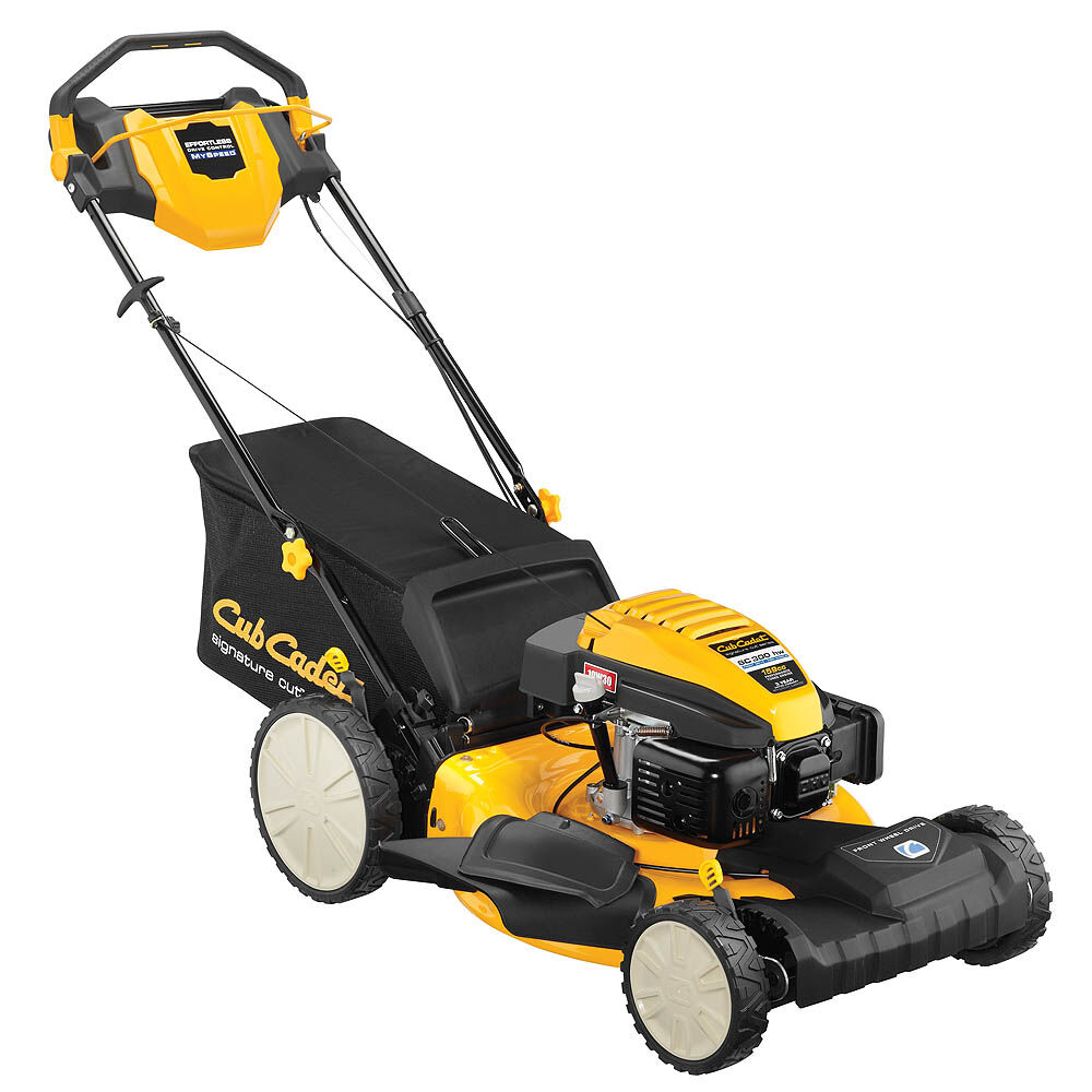 Self propelled lawn clearance mower under $300
