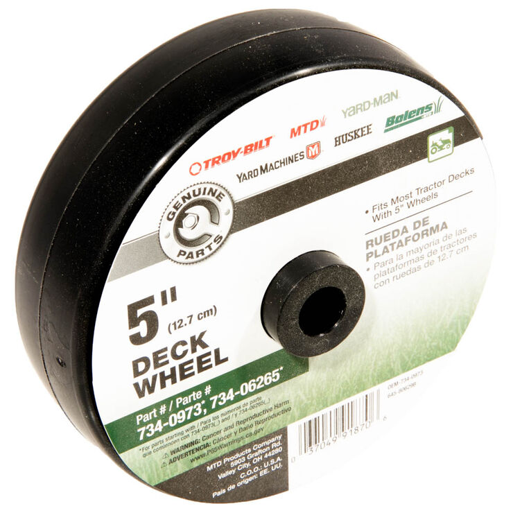 Replacement Deck Wheel, 5&quot;