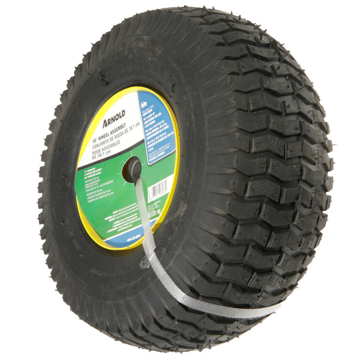 15" x 6.00"-6" Wheel Assembly