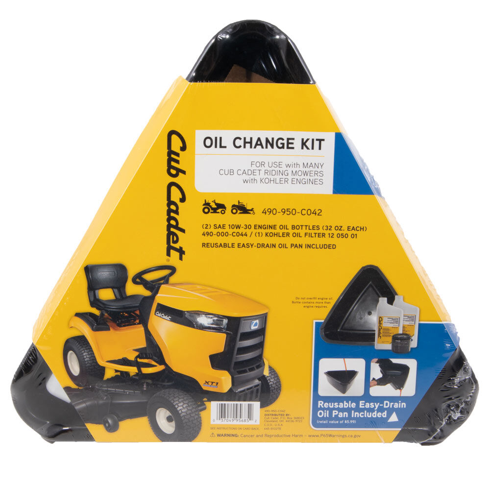 Cub cadet cc30h oil change kit deals