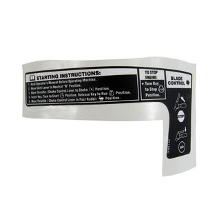 LABEL-WIDECUT HANDLE RH      N