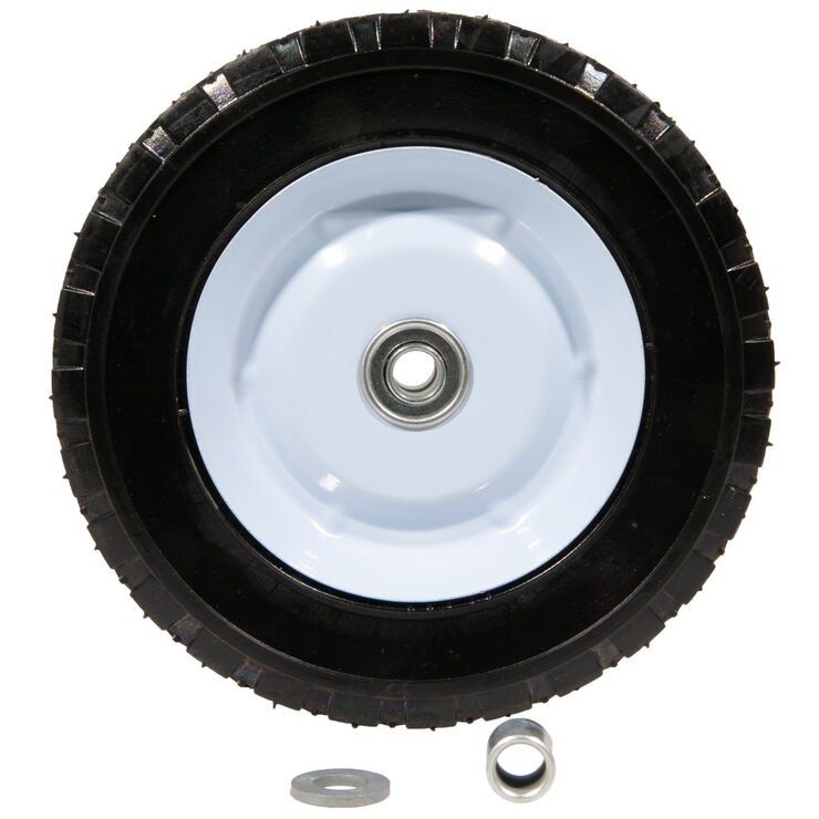 60 lbs. Load Rating. 1-3/8&quot; Hub Length. 1/2&quot; Ball Bearing. Offset Hub. Diamond Tread.