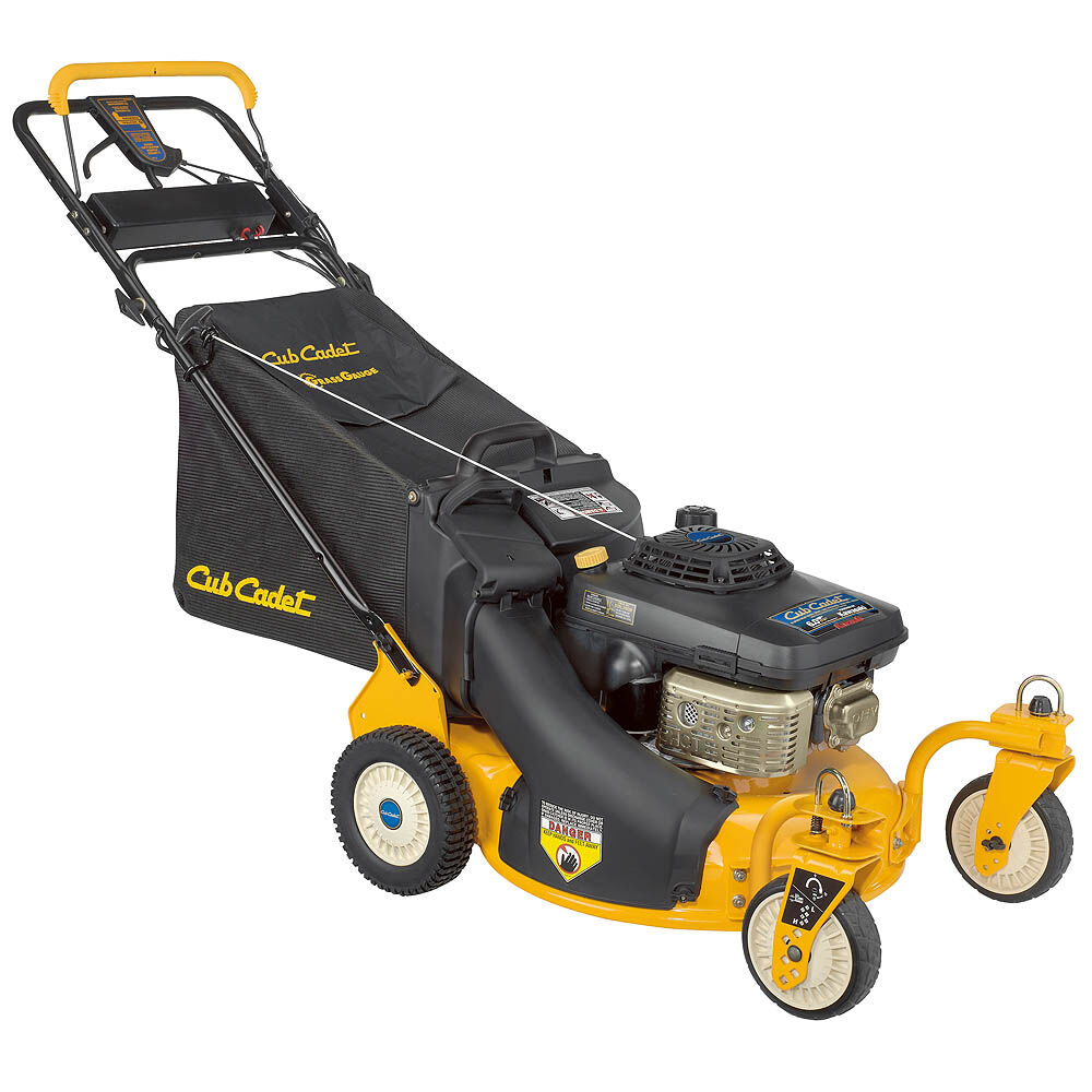 Self propelled cub cadet push hot sale mower