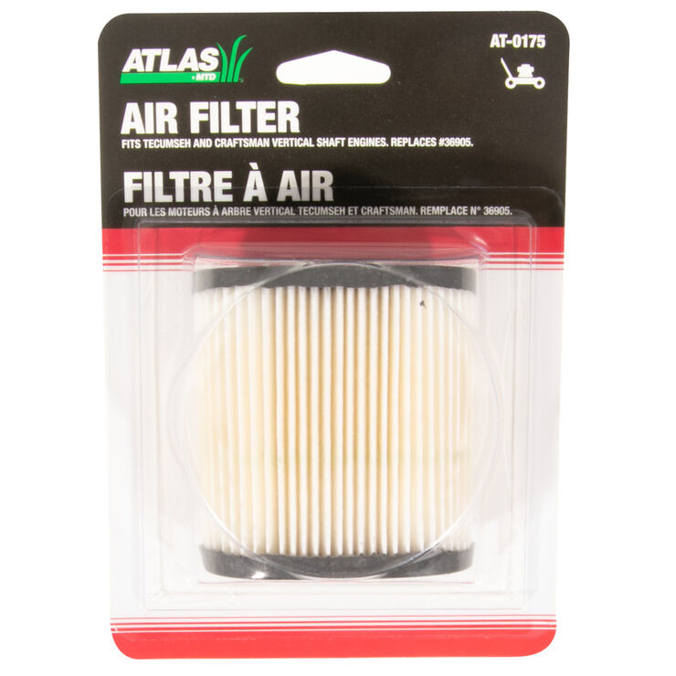 Air Filter - For Tecumseh LEV, LV, OVRM &amp; TVS engines