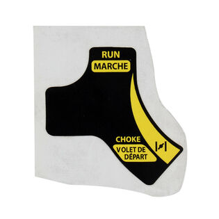 LABEL-RUN/CHOKE