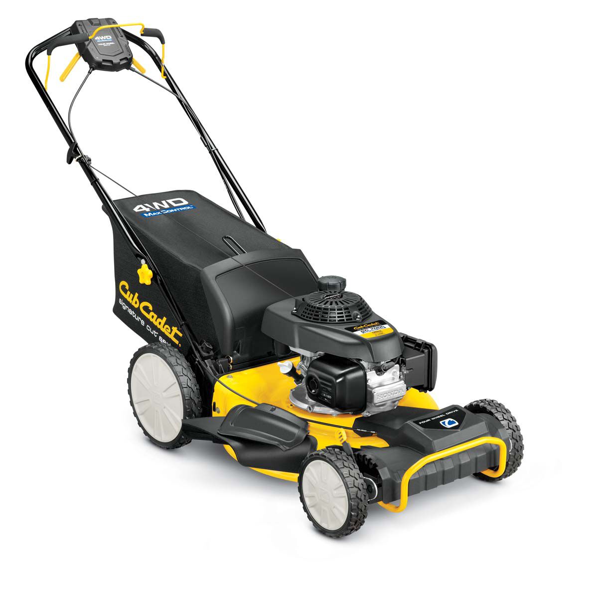 4 wheel drive self hot sale propelled lawn mower
