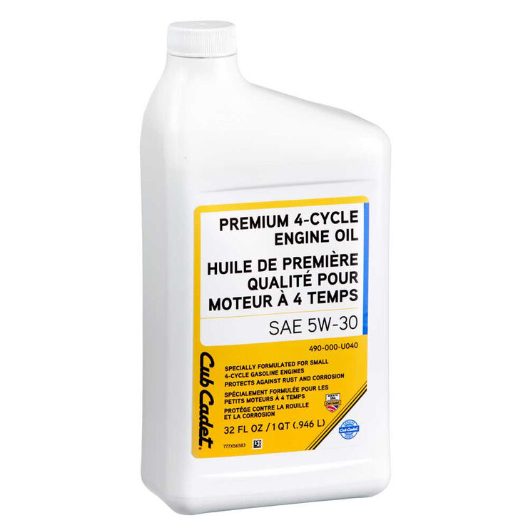 Cub Cadet 32-oz - 4-Cycle Engines 5W-30 Conventional Engine Oil