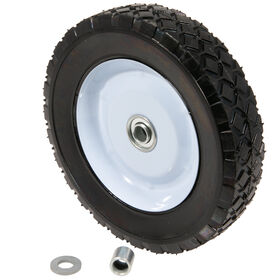 60 lbs. Load Rating. 1-3/8&quot; Hub Length. 1/2&quot; Ball Bearing. Offset Hub. Diamond Tread.